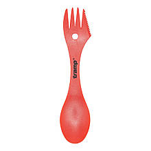 Ложка-вилка TRAMP пластиковий UTRC-069 Червоний, матеріал - харчовий пластик, 36 шт в упаковці