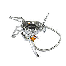 Пальник Tramp з шлангом, п'єзопідпалом і захистом від вітру UTRG-046 газовий потужністю 2.5 кВт