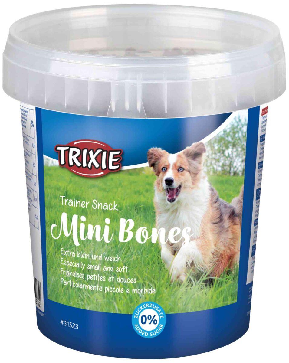 Ласощі для собак з яловичиною, ягням і птицею Trixie Trainer Snack Mini Bones 500 г