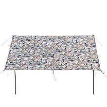 Тент з опорами Tramp Tent 3х3 камуфляж UTRT-104-camo вага 0.7 кг висота опори 3 м