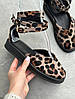 Босоніжки жіночі ShoesBand Леопардовий принт натуральна шкіра поні 41 (26 см) (S85161-11), фото 10
