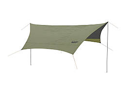 Тент з опорами Tramp Lite Tent зелений UTLT-034 440 x 440 см вага 2.3 кг висота опор 230 см