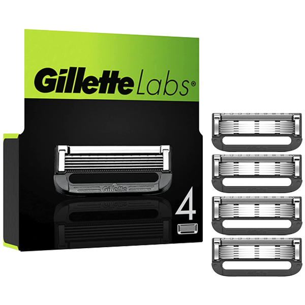 Сменные кассеты для бритья Gillette Labs With Exfoliating Bar (4 шт ...