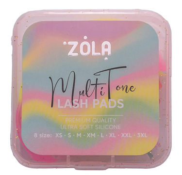Валики для ламінування Zola Multi Tone (XS, S, M, XM, L, XL, XXL, 3XL) 8 пар, фото 1