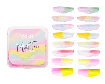 Валики для ламінування Zola Multi Tone (XS, S, M, XM, L, XL, XXL, 3XL) 8 пар, фото 2