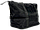 Дорожня сумка на одне відділення, 75 л, чорна, фото 3