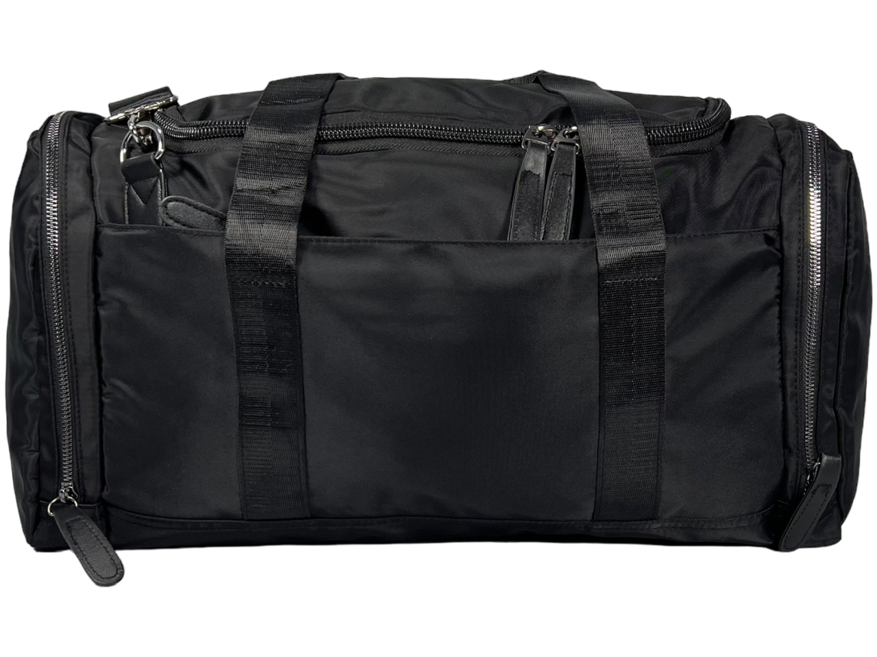 Дорожня сумка на два відділення, 25 л, чорна, фото 1