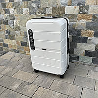 Валіза дорожня велика з поліпропілену Wings PP06 L Білий