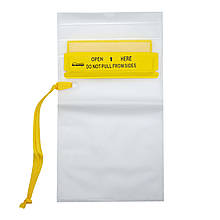 Гермопакет ТРЭМП PVC прозорий 12.7х18.4 UTRA-025 для документів та мобільного телефону