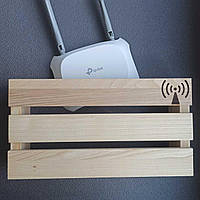 Полиця для WI-FI роутера навісна з гравіюванням