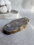 Агат квітковий натуральний зріз агата камінь агат натуральний . Індія, фото 4