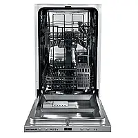 Посудомийна машина вбудована Grunhelm GDW 145 MG 1900 Вт Вузька (45 см) електронне керування Система "Aquastop"