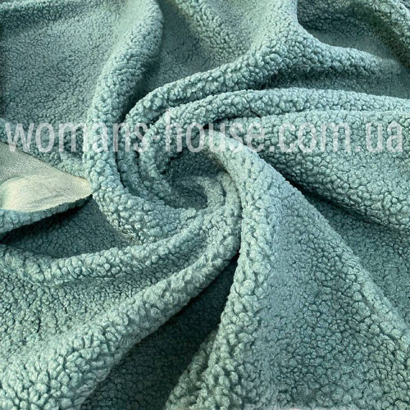 Штучне хутро баранчик 350 г/м2 Фісташка, фото 1