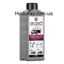 Автошампунь Polychrom 2020 активна піна Active Foam 55 PINK з рожевим забарвленням піни 1:6-9 1.1 кг