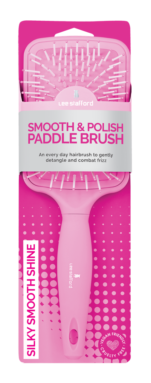 ЩІТКА ДЛЯ ВОЛОССЯ SMOOTH & POLISH PADDLE BRUSH Lee Stafford Smooth & Polish Paddle Brush, фото 1
