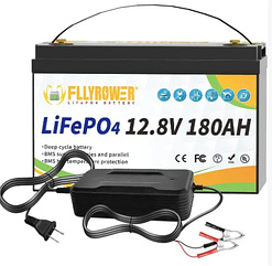Акумулятор FlyPower LiFePO4 12V/180AH, 2304W*h