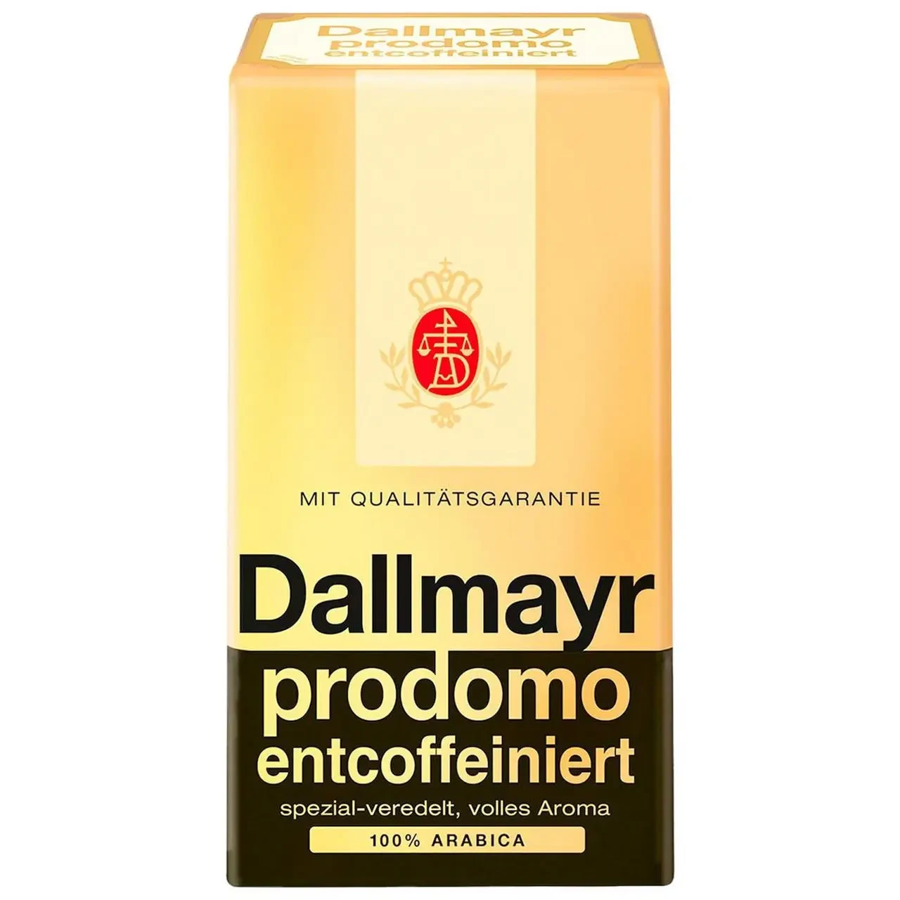 Уцінка кава мелена Dallmayr Decaffeinated 500 гр м'яка арабіка без кофеїну Німеччина даллмайер