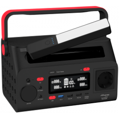 Зарядна станція ENERGIZER PPS300W2 — 293Wh/AC 300W/60W PD/2xUSB/2xDC/1xCar/Qi/LEDMPPT