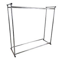 Стійка для одягу хромована двустороння 160*160 (см)