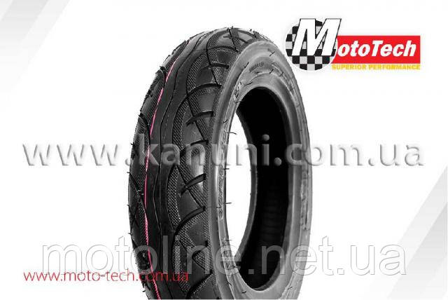 Мотопокришка, моторезина Boss/MotoTech 90/90-10 TL (6006) TW (Мородське шосе) Mototech, фото 1