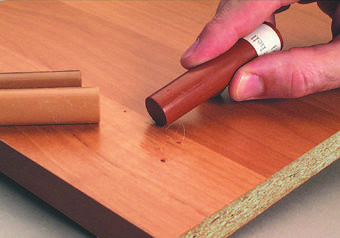 Реставрация мебели. Устранения царапин 2