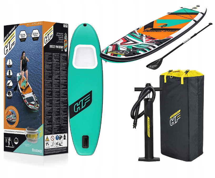 Bestway 65377 SUP-борд 305 х 84 х 12 см Hydro Force Breeze Panorama, фото 1