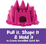 Пісок для творчості від Спин майстер 0,9 кг Kinetic Sand Moulding and Creating, фото 3