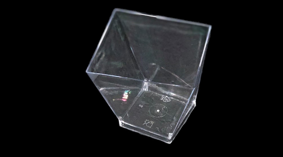 Креманка Тюльпан для кондитерських виробів та десертів 130 мл одноразова для фуршетів прозора 50 шт/уп, фото 1