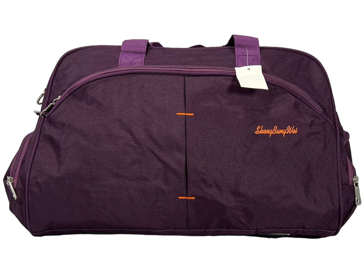 Дорожня сумка ShengBengWei на два відділення 8091-2-4 фіолетова