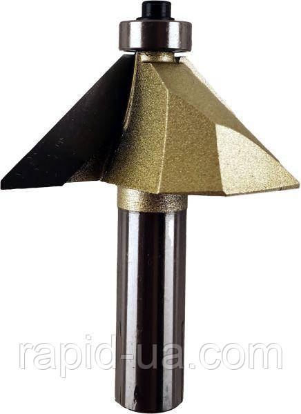 Фреза Pobedit d12 D63 h25 45* кромкова конусна (1024-d12-63-45)