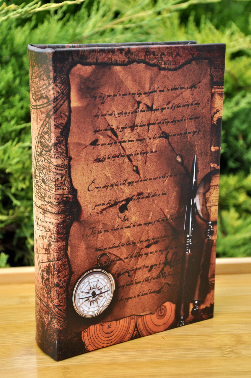 Шкатулка-сейф, Міні-сейф у книзі, книга-сейф "Рукописний лист"