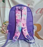 Рюкзак портфель до школи дівчинці з Єдинорогом 2-6 клас, фото 5
