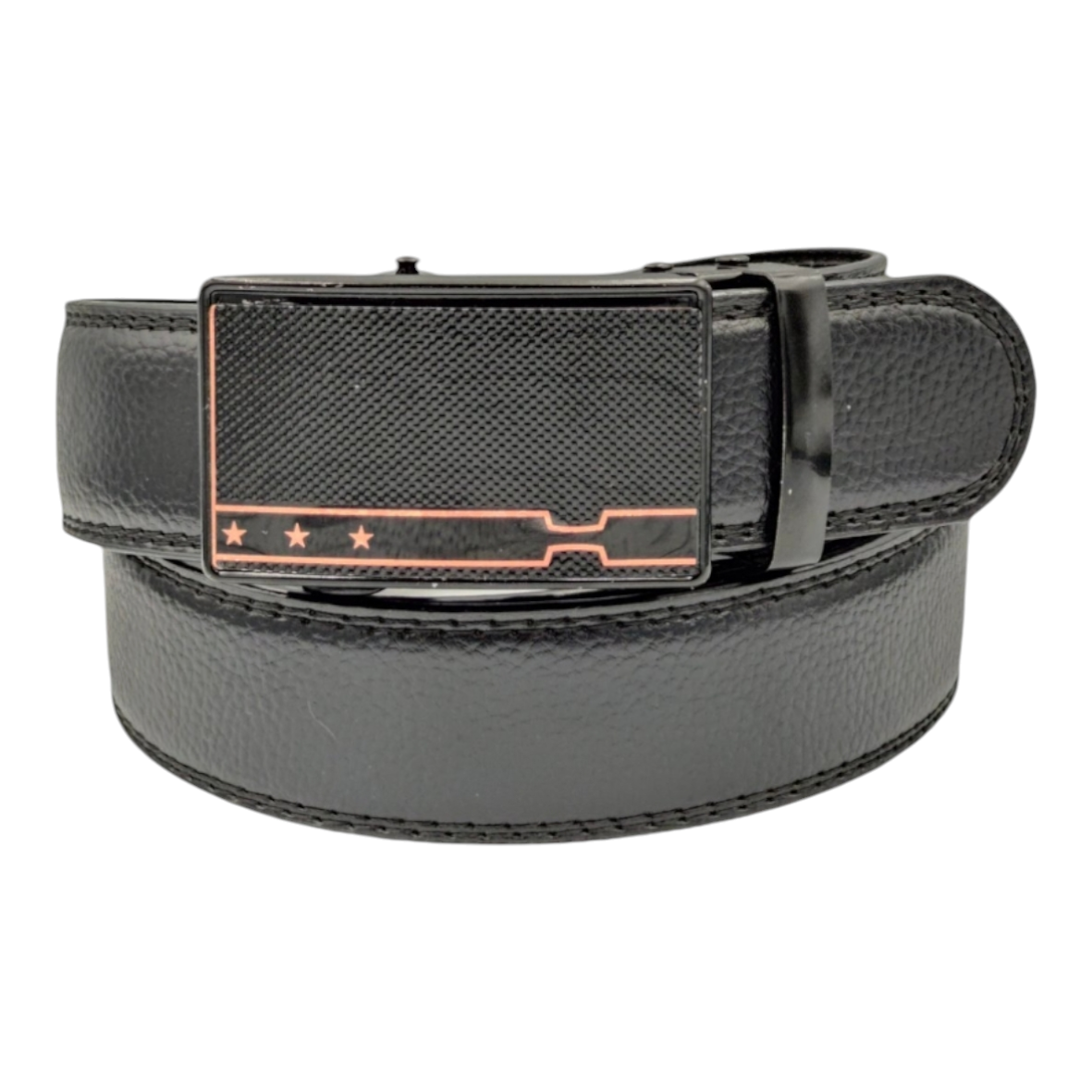 Ремінь чоловічий брючний з пряжкою автомат. Арт.:RMBAZ0019-35