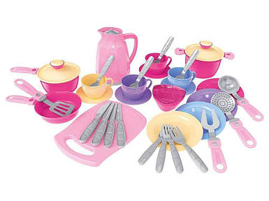 Кухонний набір дитячий пластиковий 27 x 43 x 8.5 см арт. 3275 ТМ ТЕХНОК FG
