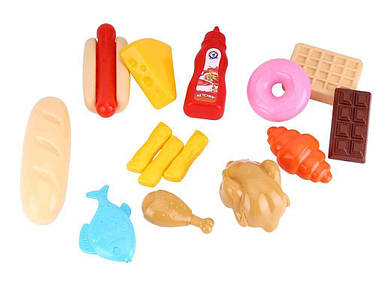 Набір продуктів дитячий пластиковий 17х17х12 см арт. 8706 ТМ ТЕХНОК FG