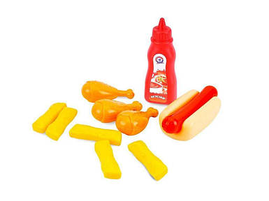 Набір продуктів дитячий пластиковий 13х11х8 см арт. 8768 ТМ ТЕХНОК FG