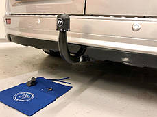 Фаркоп Ford Transit Custom 2012-2023 (Tourneo Custom) швидкоз'ємний гак на ключах, фото 3