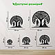 Картина лофт настінний декор для дому Під Покровом Долі декоративне панно 20x23 см Woodyard (18010--20x23), фото 3