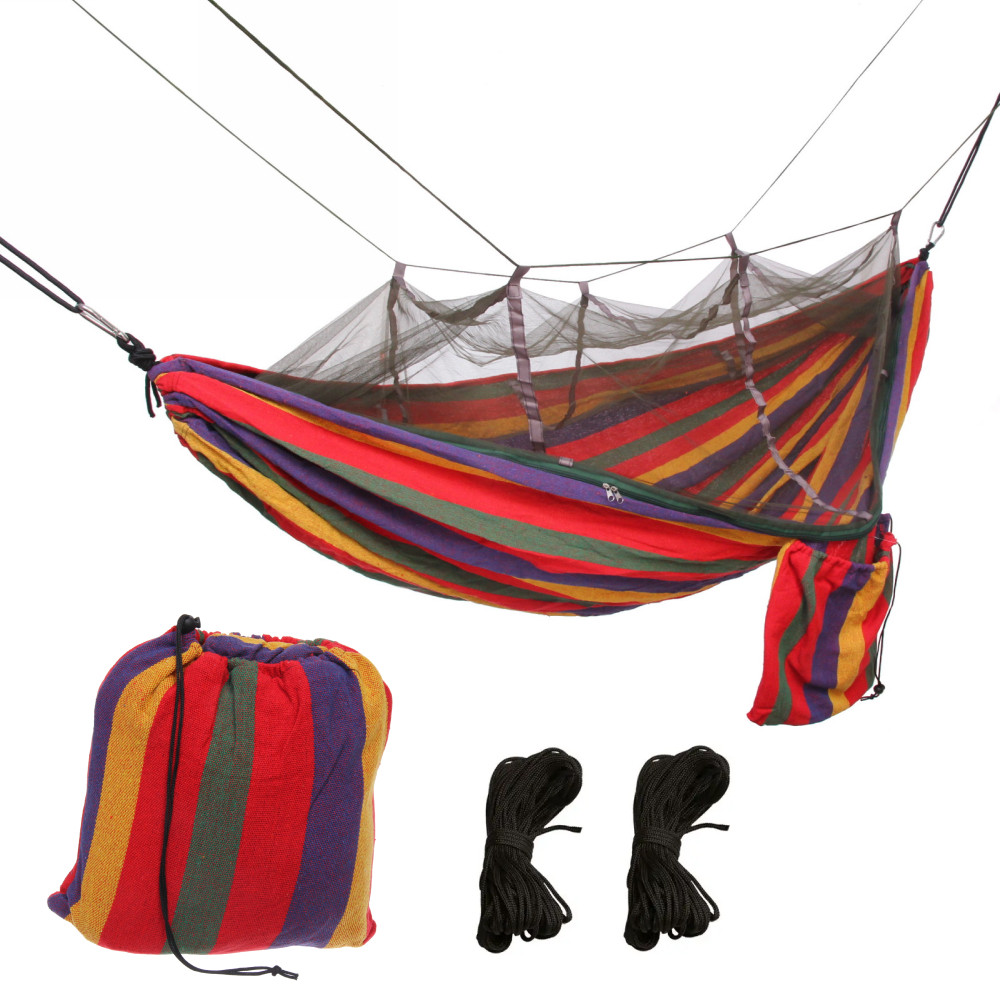 Гамак с москитной сеткой 240х150см в чехле, до 150кг, A001 ...