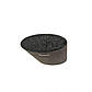 Овальна блок підставка для ножів з наповнювачем  (чорний мармур), фото 5