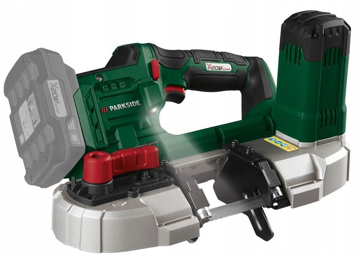 Акумуляторна стрічкова пила PARKSIDE PMBA 20-Li B2 2024, фото 1