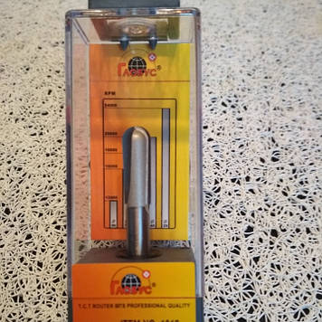 Фреза ГЛОБУС 1012 D10 d8 L60 h25 пазова галтельна