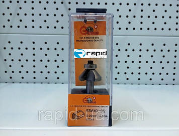 Фреза ГЛОБУС 1022 D25 d8 h10 кромочная конусна