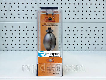 Фреза ГЛОБУС 1016 D25 d8 h28,6 кромочная c нижнім подшип. галтель