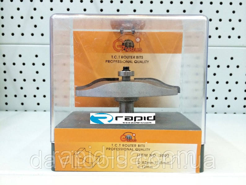 Фреза ГЛОБУС 3003 D83 d12 h13 Фигирейная горизонтальна, фото 1