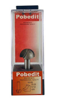 Фреза Pobedit d8 D22 h12 пазова галювата (1005-D22)