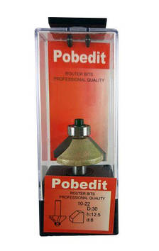 Фреза Pobedit d8 D30 h12.5 крайкова конусна (1022-D30)