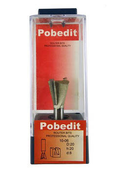Фреза Pobedit 1006 D20 d8 h20 ластівчин хвіст