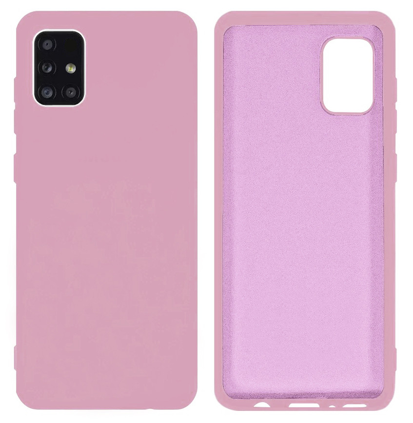 Чохол Silicone case Camera Protective для Samsung M31S (24) чорничний Blueberry