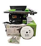 Професійний електростанок для різання плитки VORSKLA ПМЗ 1200/180 Електричний плиткорізний верстат, фото 2